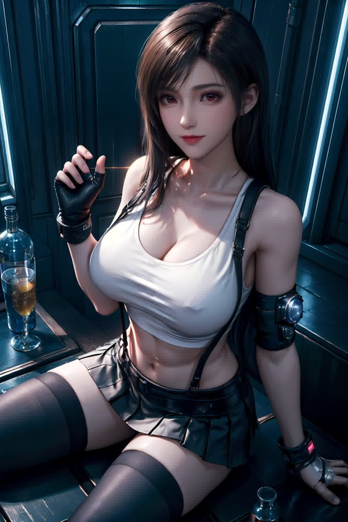 图片[3]-【AI】最终幻想-蒂法 28P-XOXOXO素材网