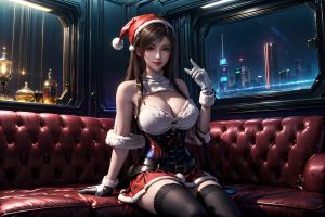 【AI】最终幻想-蒂法 28P-XOXOXO素材网